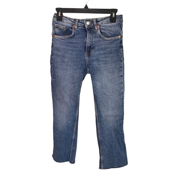 Zara Womens High Rise Skinny Ankle Jeans Size 4 - Picture 1 of 8